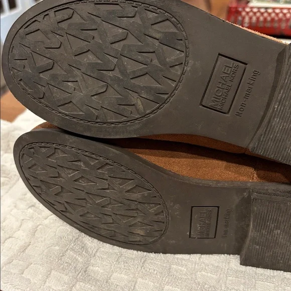 Michael Kors Tan Suede Knee-High Boots - Picture 5 of 8